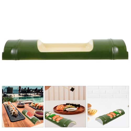 Plato para sushi de plástico para servir miniatura 7