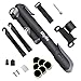 Bomba para Bicicleta con Manómetro, [120 PSI] Diyife Mini Bomba De Bicicleta [Set Completo, Aguja, Kit De Parche, Tapas De VáLvulas Y Montura De Marco para Presta Y Schrader