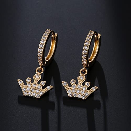 DS Huggie hoop earrings for women,14K Gold Plated Dainty Minimalist Drop Dangle Pierced cartilage earlobe Earrings Classic Zircon Small Hoop Earrings Jewelry Gift for Wife Mom4