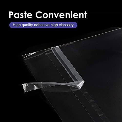 SELECTION 18 inch x 24 inch Crystal Self Seal Protective Storage Bags for Artwork, Print, Photograph, Document (Pack of 25)