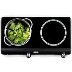 DOMO DO339KP Keramische Kochplatte - ECO - 2 Kochfelder - Ø 18 cm – Bild 3