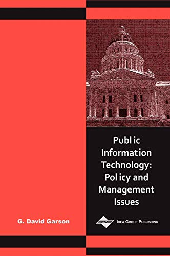Public Information Technology: Policy and Management Issues