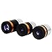 SVBONY 4mm 10mm 23mm Telescope Eyepieces Lens Fully Coated Lens Accessories Kit 62 Degree Wide Angle for 1.25 inches Astronomic Telescope