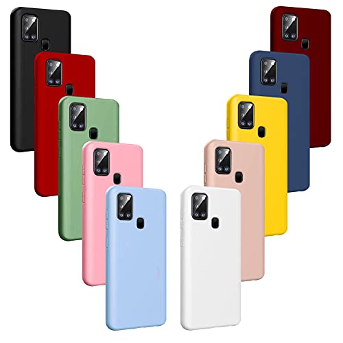 Jilicsan 10X Fundas para Samsung Galaxy A21S Cover