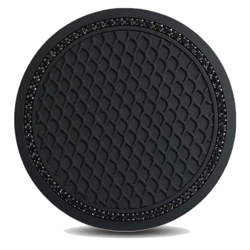 Portavasos para carro JSE silicona negro 2.75 in miniatura 6