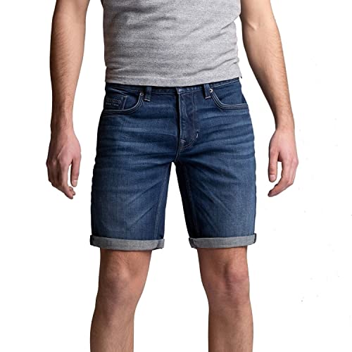 PME Legend Herren Jeans Shorts Nightflight Short Mid 8 Dark Used Comfort...