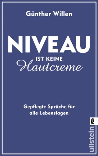 Preisvergleich Produktbild Niveau ist keine Hautcreme