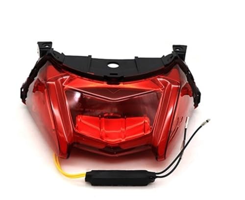 Feu arrière de moto à clignotants stop intégrés rouges pour KATANA et GSXS1000S