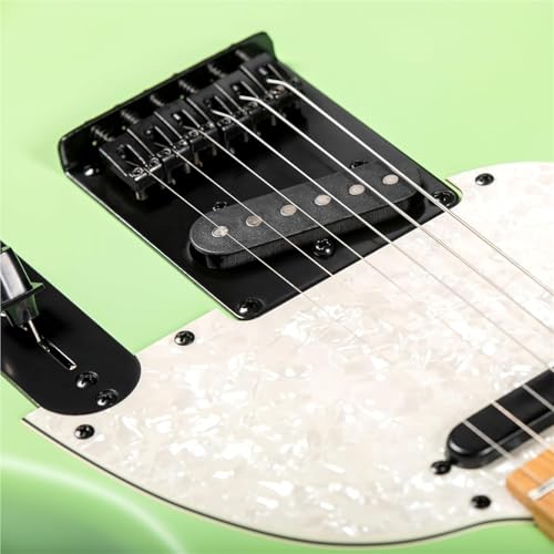 Guitare électrique droitier 6 cordes avec pont fixe et manche érable - 5