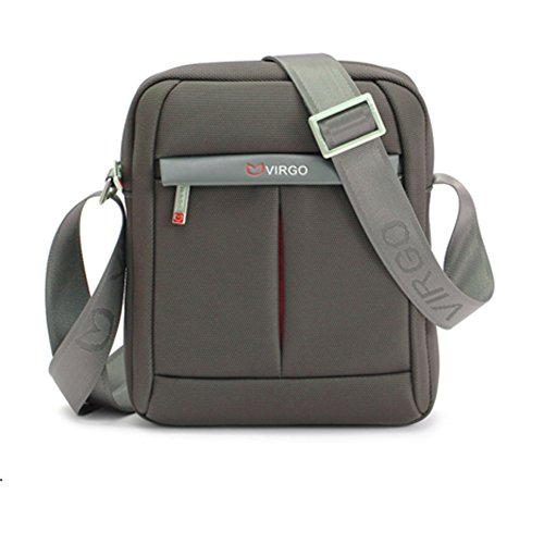 Sac en tissu Oxford pour hommes noir et besace en toile durable