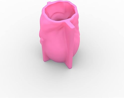 Miniatura 8 de Molde de maceta para cemento, silicio, bricolaje, moldes para jarrones, plantas de hormigón, hechas a mano, herramienta de decoración del hogar,