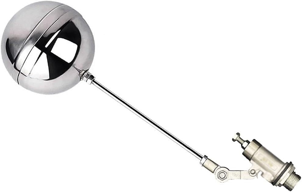 Robinet flotteur acier inoxydable 304, valve réglable durable pour cuve eau