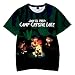 Produktbild Friday The 13th T-Shirt Urban Style T-Shirt Benutzerdefinierte DIY Sommer Farbe passend ICY Cotton Kurzhülse T-Shirt mit Kapuze Unisex (Color : A11, Size : L)