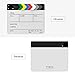 TYCKA Acrylic Film Clapboard Dry Erase Director 10