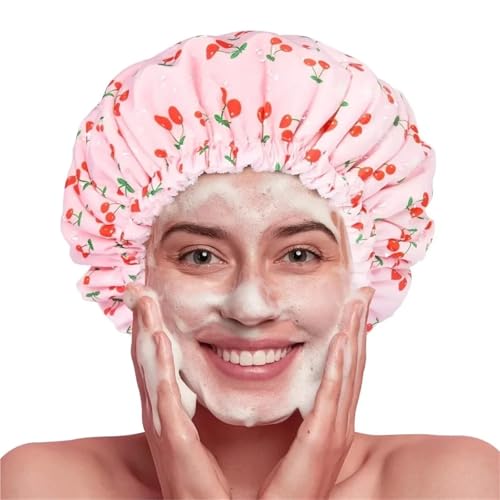 Bonnet de douche ajustable pour préserver le brushing et sécher sans abîmer