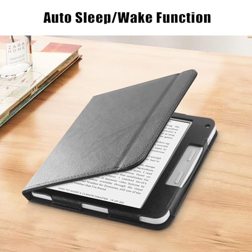 Coque Kobo Libra Colour pour lire les mains libres au café avec son support stable