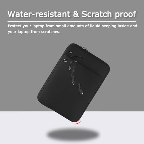 Bolsa para laptop para laptop de superfície de 12,4 polegadas Go 3 2 1 lançada em 2023-2020 com 2 bo