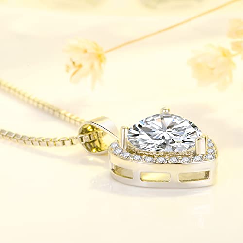 Collier cœur argent 925 hypoallergénique résolvant les problèmes de peau sensible