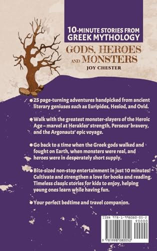 10-Minute Stories From Greek Mythology - Gods, Heroes, and Monsters: Legendary Tales of Herakles, Jason & the Argonauts, Theseus, Perseus, and many more - Image 2