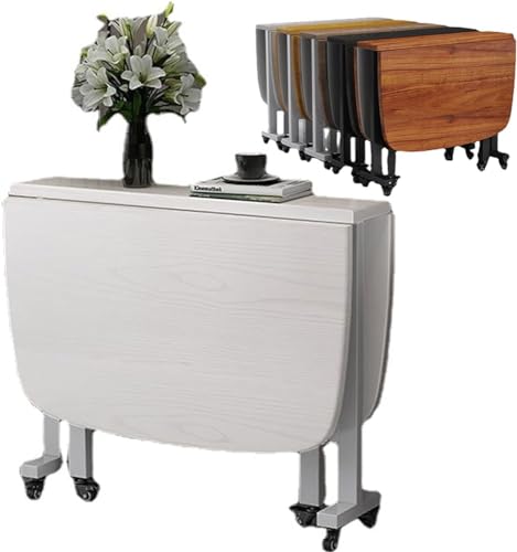 Mesa de comedor plegable con sillas, diseño que ahorra espacio para cocina, trabajo y estudio