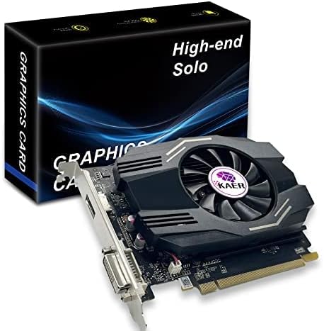 KAER NVIDIA GeForce GT 1030 GDDR5 4GB DVI HDMI Outputs PCI Express 3.0 x4 DirectX 12 Graphics Card GPU, Video Gaming PC Video Card
