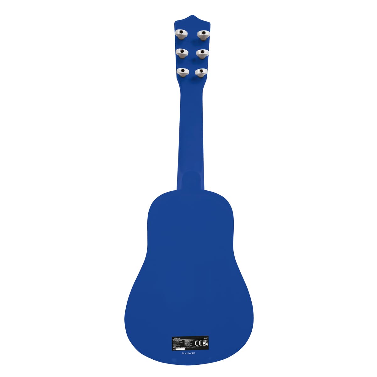 Lexibook, Spider-Man, My First Guitar for children, 6 nylon strings, 21" long, guide included, blue/red, K200SP