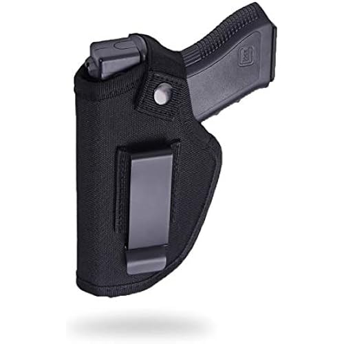 Concealed Carry Holster, Universal Holster, Inside The Waistband Bundle, Holster for Man/Woman Fits Right Hand and Left, Compact Subcompact Handguns, Black