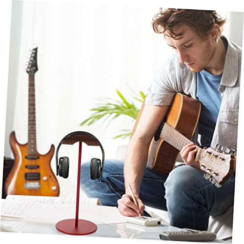 Showeroro 1Pc Headset Headphone Stand Desk Headphone Holder Desktop Computer Stand Computer Mount For Desk Headphones Holder Bracket Charger Household Headset Holder Headset Desk Stand Wood #TOP6