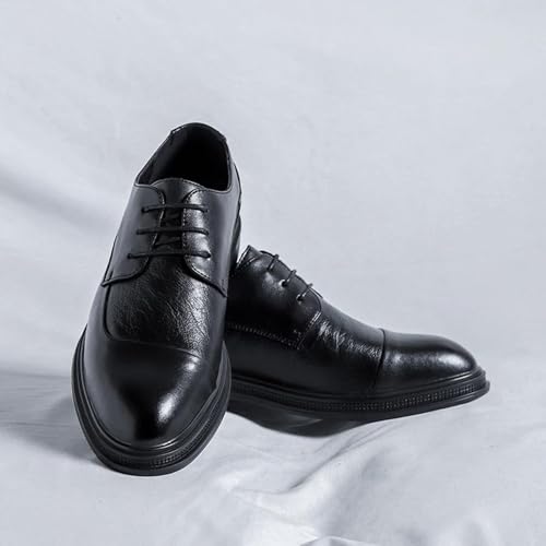 Men's Oxford Dress Shoes, Classic Leather Formal Business Shoes2