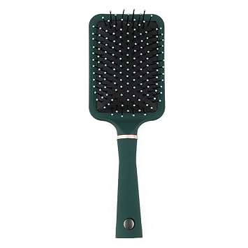 Detangling Brush Anti-Static Detangler Hair Brush With Silicone Cushion Base Blow Drying Hairbrush Comb Nylon Bristle Pins Fashion Paddle Massage Brushes for Men and Women Adults and Kids