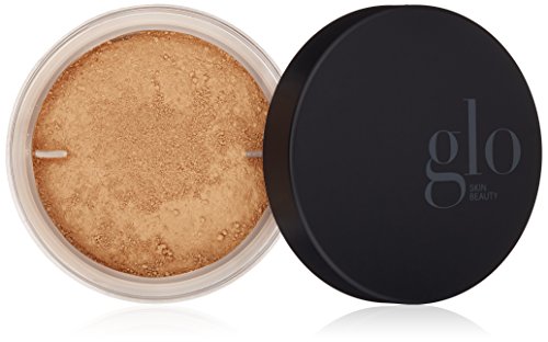 Glo Skin Beauty Loose Base Mineral Powder Foundation - Lightweight Makeup Offers Buildable Coverage From Sheer to Full, Dewy Finish (Honey Medium)