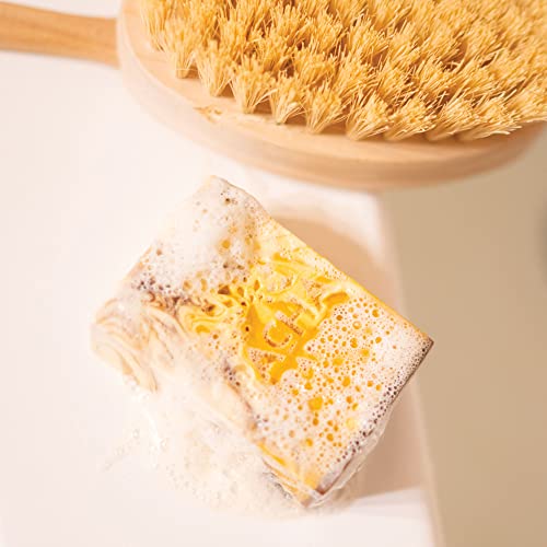 Pacha Almond Goat's Milk Bar Soap 5 Pack | Premium, Handcrafted Soap With Essential Oils And Farm-Fresh Goats Milk | Use As A Natural Face Wash, Hand Soap, Body Wash | 4 Oz #TOP4