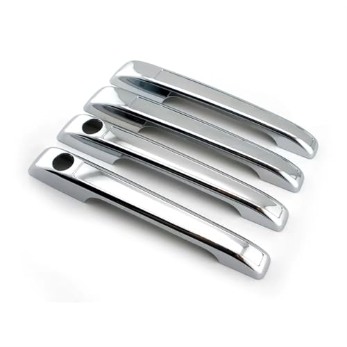 Poignées de porte extérieures Golf Jetta MK1 MK2 argent 2 trous