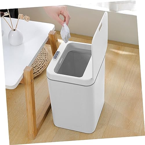 Cesto de basura automático con sensor inteligente y apertura táctil miniatura 6