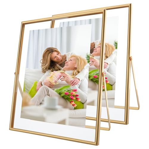 AhaGo Gold Floating Frame, 8