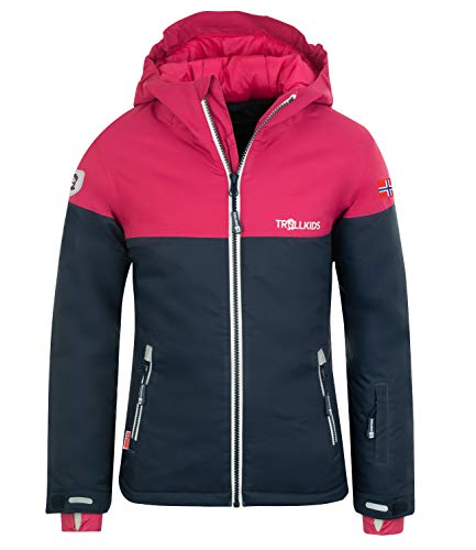 Preisvergleich Produktbild Trollkids Hallingdal Mädchen Skijacke, Marineblau, Größe 128