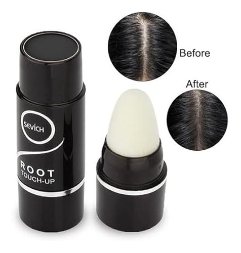 Caneta Root Touch Up Maquiagem Raiz Calvície Cabelo Branco (Castanho/Brown)