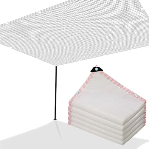 Toldo rectangular con ojales de 8x15 m para solucionar el calor en terrazas protegiendo del sol exterior 2