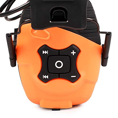 Isotunes Link Bluetooth Hearing Protection: Osha Compliant Noise Isolation Earmuff Headphones, 14+ Hour Battery Life, Included Rechargeable Lithium Ion Or Aaa Batteries, 25Db Nrr, 85Db Safe Max Volume #TOP1