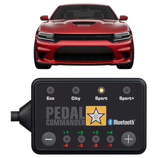 PEDAL COMMANDER Throttle Response Controller Compatible with Dodge Charger 2007-2024 - Anti-Theft, 4 Driving Modes & App Control - Dodge Charger Throttle Controller Performance Accessories