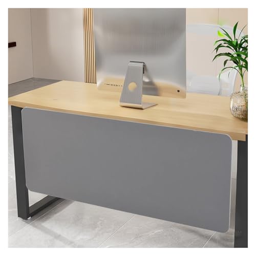 Assemblage facile du séparateur de bureau acoustique isolant phonique et panneau de séparation
