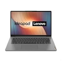 Lenovo Ideapad 3 Laptop 35,6 cm (14 Zoll, 1920x1080, FHD, WideView, entspiegelt) Slim Notebook (AMD Ryzen 5 5500U, 4GB RAM, 512GB SSD, AMD Radeon Grafik, Windows 11 Home) grau