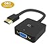 ICZI Adattatore HDMI a VGA 1080P 60Hz Full HD Convertitore HDMI Maschio to VGA Femmina per PC, Computer Portatili, Chromebook, Raspberry Pi, Xbox, TV Box, TV Stick, Proiettore, HDTV Monitor ECC
