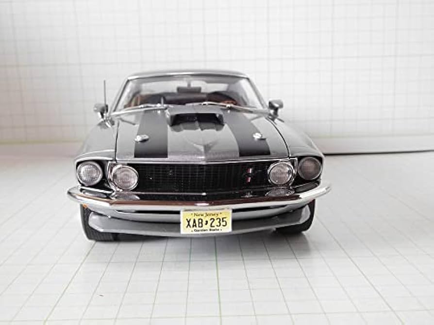 WELLY製 1/18 1969 FORD BOSS フォード マスタング 1:18 Highway 61 - Barrett-Jackson Scottsdale 2018 - 1969