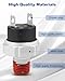 ANODZU 0L2917C 0C3025 0C30250SRV Oil Pressure Switch Fit for Generac 0G6820, 10 Psi 1/4-18 NC