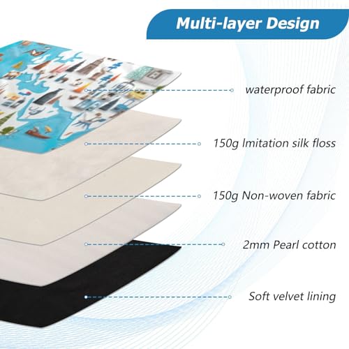 Funda para portátil 13-14 pulgadas con diseño animal miniatura 4
