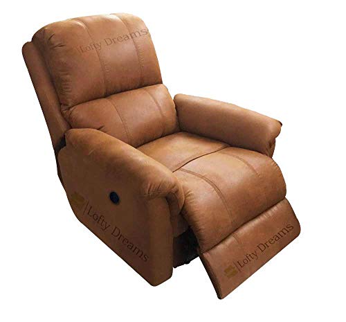 Image of Automatic Recliner Sofa 1 Seater - Luxurious Design, Plush Support, Durable Build, and 5-Year Warranty for Ultimate Comfort