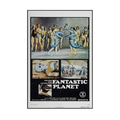 Rectify the Race Fantastic Planet Movie 1973 Wall Art Print Movie Night Room Decor 12x16 Poster