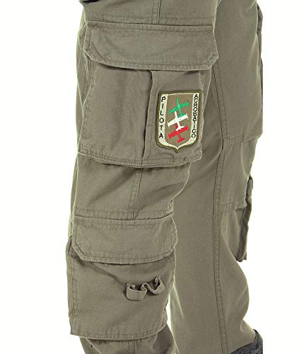 PARABELLUM Pantalone Militare Stretto multitasca