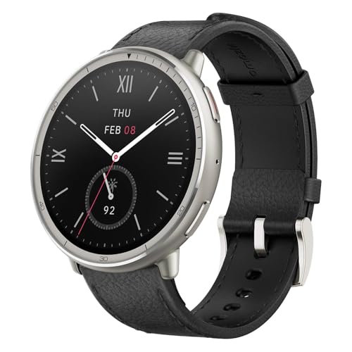 Image of Amazfit Renewed Active 2 Premium Smart Watch for Men Women, 10 Day Battery, GPS & Free Maps, AI, Sapphire Glass, 160+ Sports Modes, Water Resistant, Smartwatch for Android & iPhone(Refurbished)